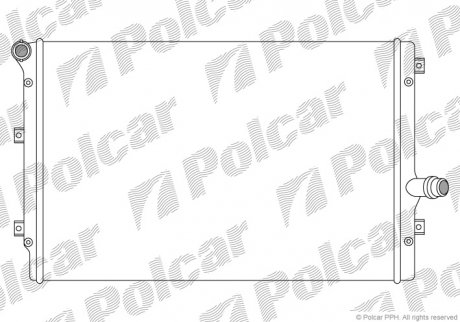 Радіатори охолодження POLCAR 133108A4 (фото 1)