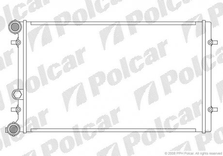 Радіатори охолодження POLCAR 954108-2