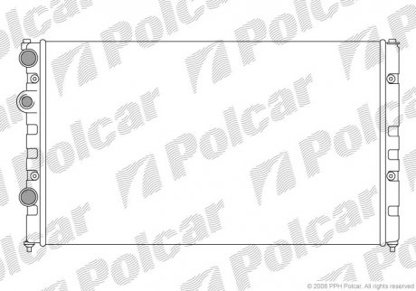 Радіатори охолодження POLCAR 952408-8