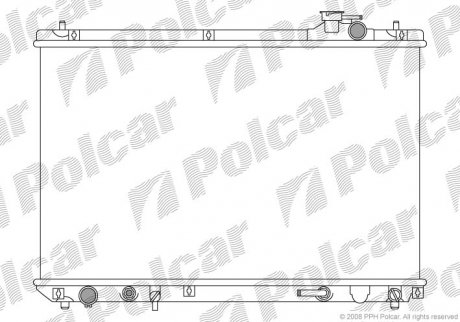 Радиаторы охлаждения POLCAR 806008-1 (фото 1)