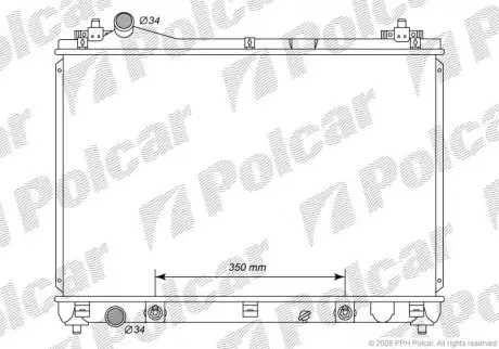 Радиаторы охлаждения POLCAR 7426082K
