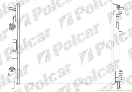 Радиаторы охлаждения POLCAR 601508A5
