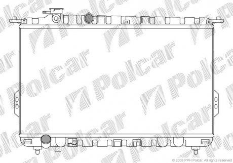 Радіатори охолодження POLCAR 402408-1
