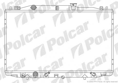 Радиаторы охлаждения POLCAR 383308-4 (фото 1)