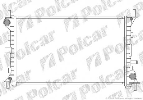 Радіатори охолодження POLCAR 320108-3 (фото 1)
