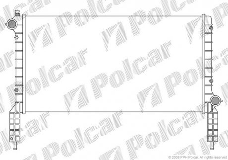 Радіатори охолодження POLCAR 3040082X
