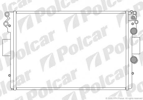 Радиаторы охлаждения POLCAR 305208-2 (фото 1)