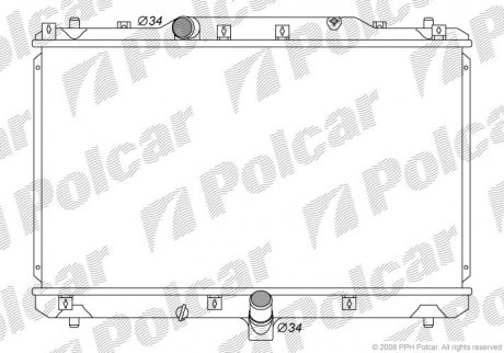 Радіатори охолодження POLCAR 7435084K