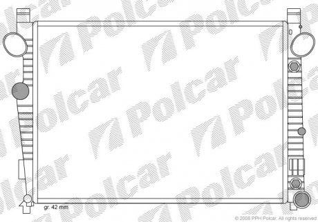 Радіатори охолодження POLCAR 5025082X