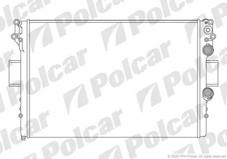 Радиаторы охлаждения POLCAR 305208A1 (фото 1)