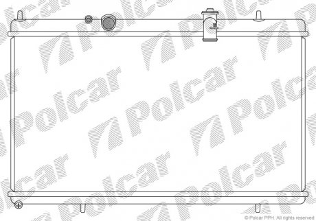 Радіатори охолодження POLCAR 574808-4 (фото 1)