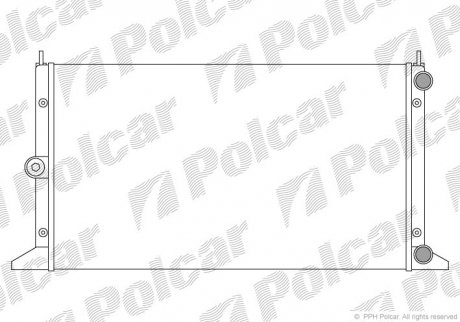 Радіатори охолодження POLCAR 324008A3