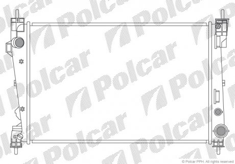 Радіатори охолодження POLCAR 142108-2