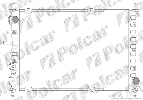 Радіатори охолодження POLCAR 301808A2