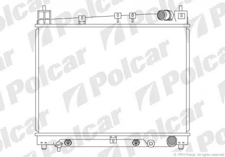 Радиаторы охлаждения POLCAR 810308-4