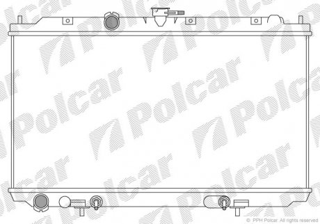 Радіатори охолодження POLCAR 273408-2 (фото 1)