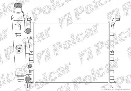 Радіатори охолодження POLCAR 300508-1