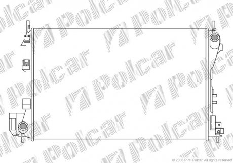 Радиаторы охлаждения POLCAR 551808-2