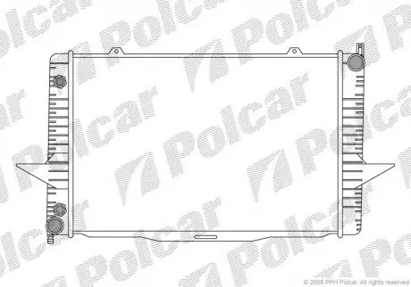 Радиаторы охлаждения POLCAR 907008-2