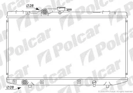 Радиаторы охлаждения POLCAR 810108-3