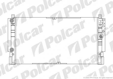 Радіатори охолодження POLCAR 956608-1