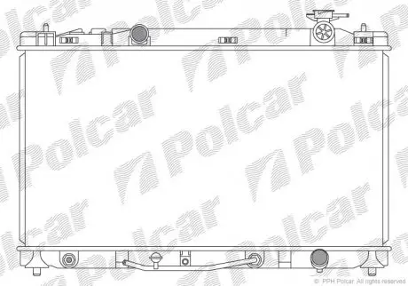 Радіатори охолодження POLCAR 813808-3