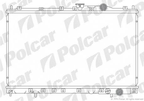 Радіатори охолодження POLCAR 521708-3