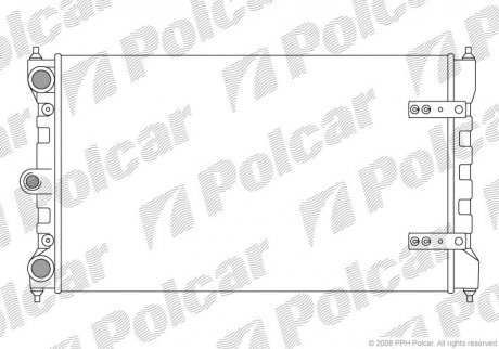 Радиаторы охлаждения POLCAR 952308-3