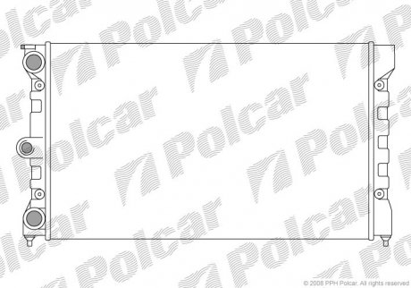 Радиаторы охлаждения POLCAR 952308-2