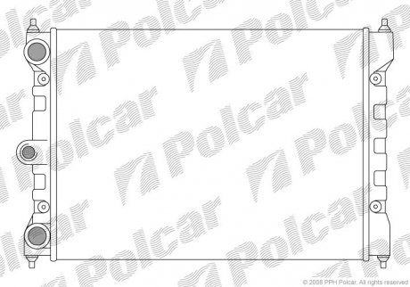 Радиаторы охлаждения POLCAR 952308-1 (фото 1)