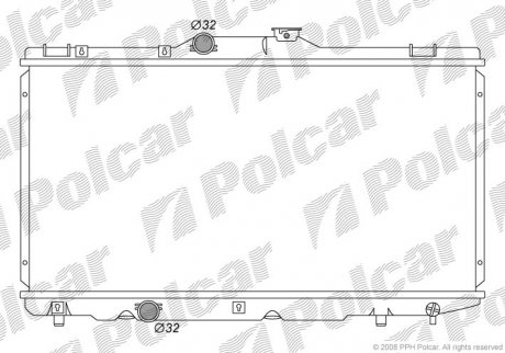 Радіатори охолодження POLCAR 811008-5