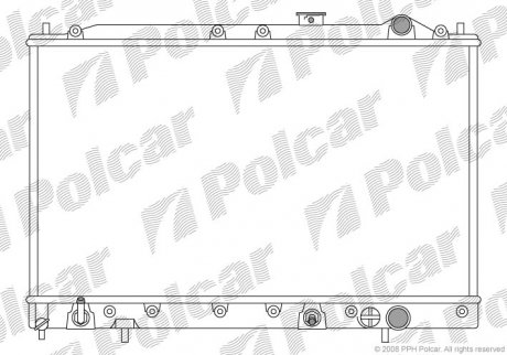 Радіатори охолодження POLCAR 521608-3 (фото 1)