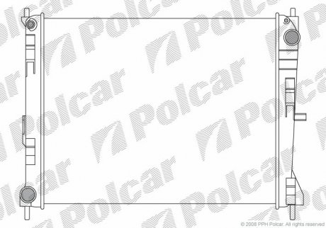 Радіатори охолодження POLCAR 605608-1