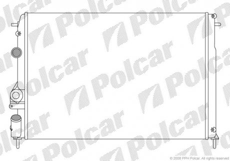 Радіатори охолодження POLCAR 601108A1