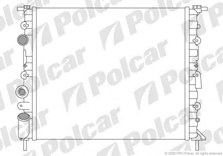 Радіатори охолодження POLCAR 600708-1