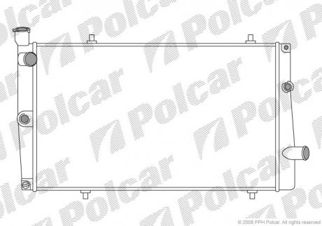 Радіатори охолодження POLCAR 573708-6