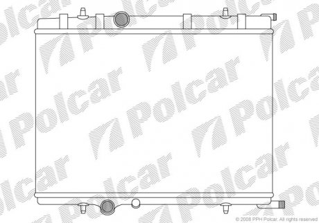 Радіатори охолодження POLCAR 571008-6 (фото 1)