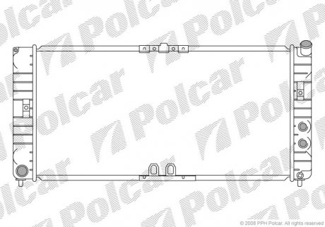 Радіатори охолодження POLCAR 558108-1