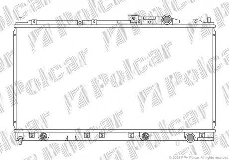 Радиаторы охлаждения POLCAR 522108-5 (фото 1)