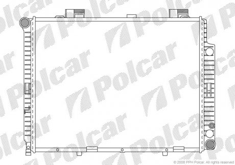 Радиаторы охлаждения POLCAR 501508-3