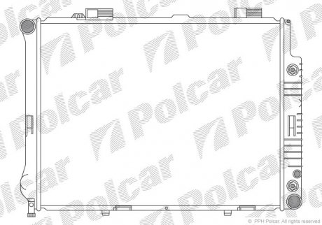 Радіатори охолодження POLCAR 501508-1