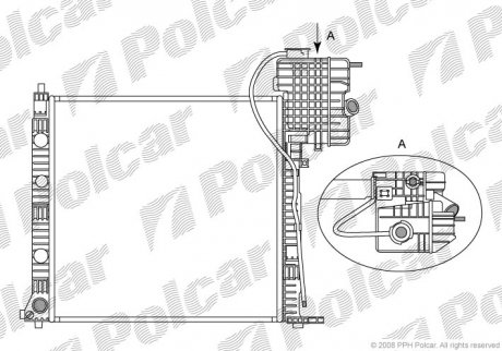 Радиаторы охлаждения POLCAR 5012086X