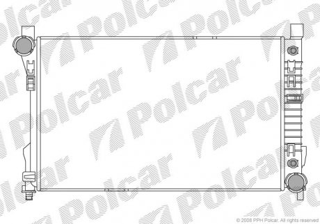 Радиаторы охлаждения POLCAR 500308-5 (фото 1)