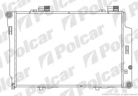 Радиаторы охлаждения POLCAR 500208-1