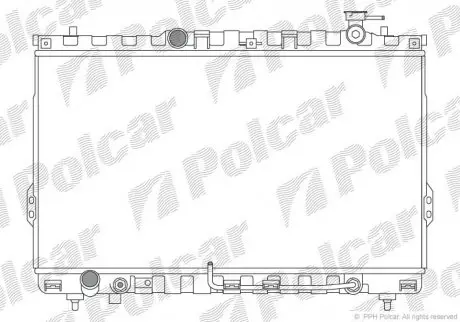 Радіатори охолодження POLCAR 4050082K