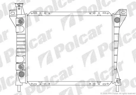 Радіатори охолодження POLCAR 325508-1