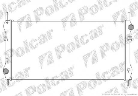 Радиаторы охлаждения POLCAR 324708-2 (фото 1)