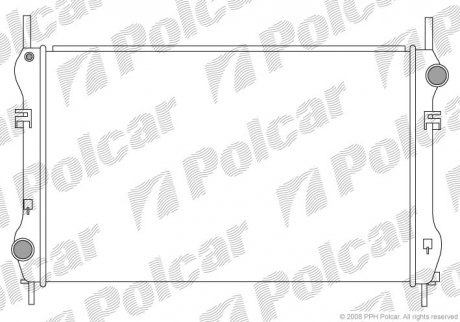 Радіатори охолодження POLCAR 324708-1 (фото 1)