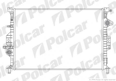 Радіатори охолодження POLCAR 321908-4