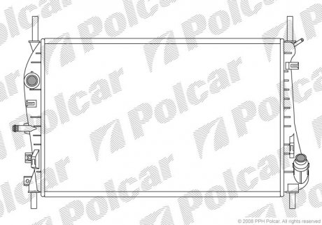 Радиаторы охлаждения POLCAR 321808-5 (фото 1)